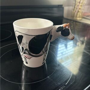 Cow handle mug